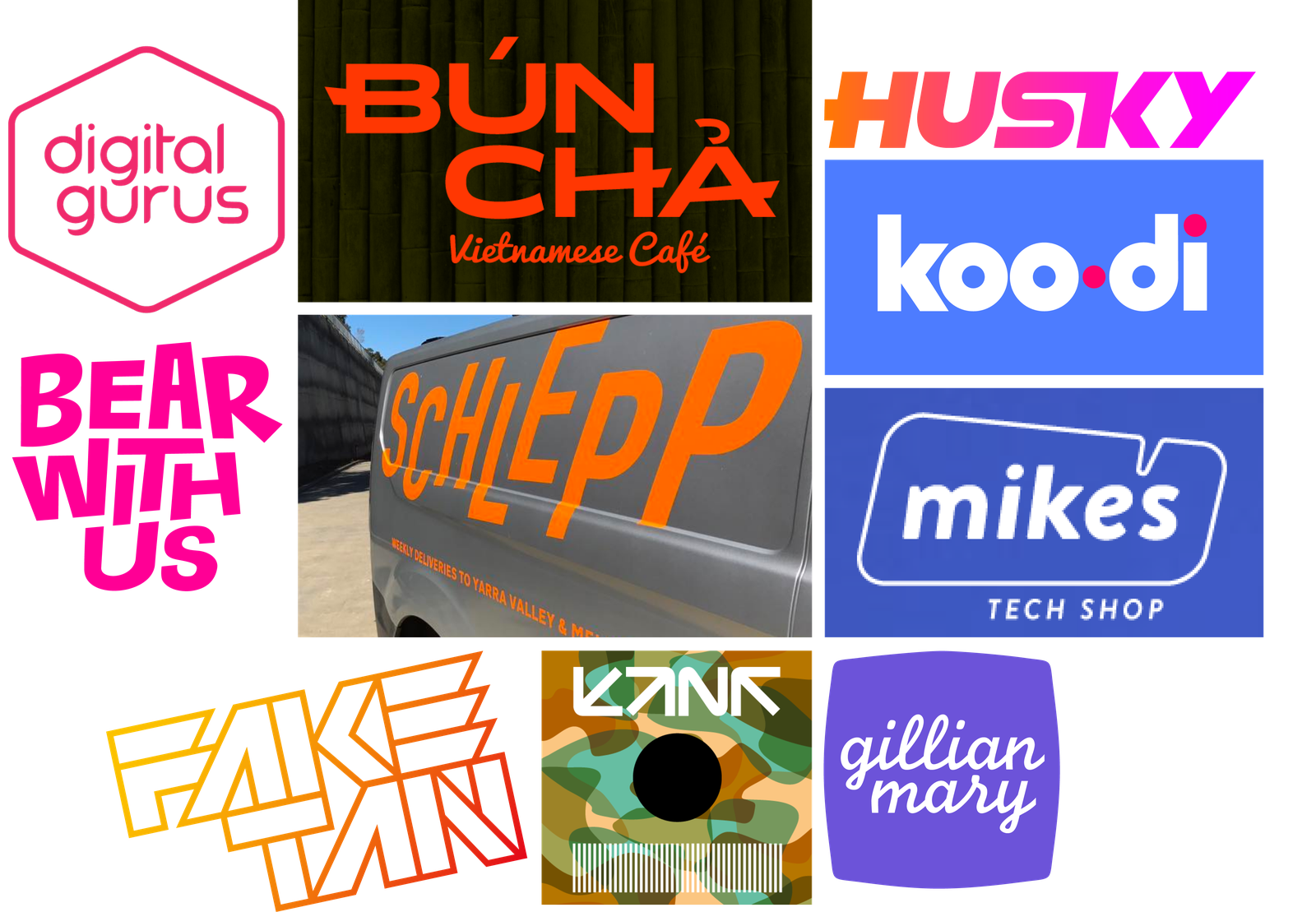 Bespoke letterforms and logos